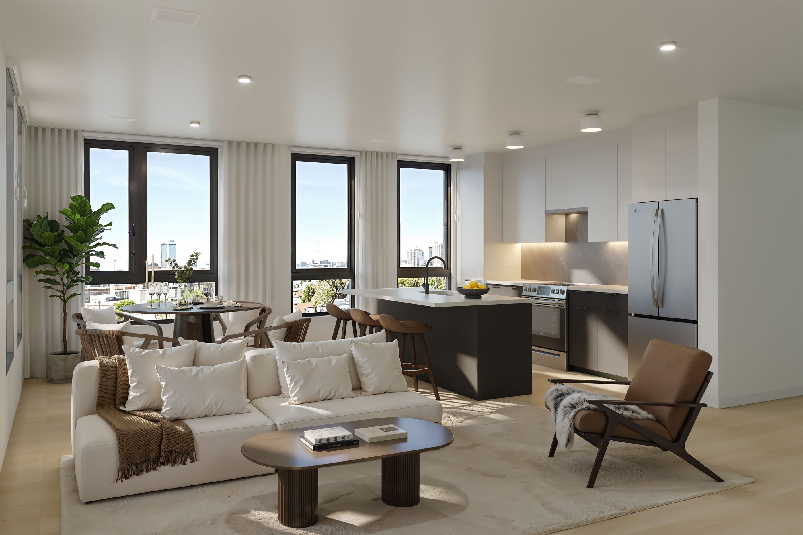 Tandem View 5 Unit 300 Living Kitchen FINAL12192025